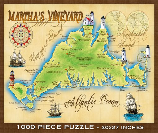 MARTHA’S VINEYARD PUZZLE | Meds Maps Cape Cod